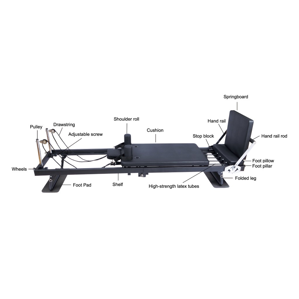 Pilates Foldable Home Reformer - Image 7